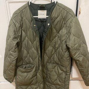 Everlane quilted liner jacket